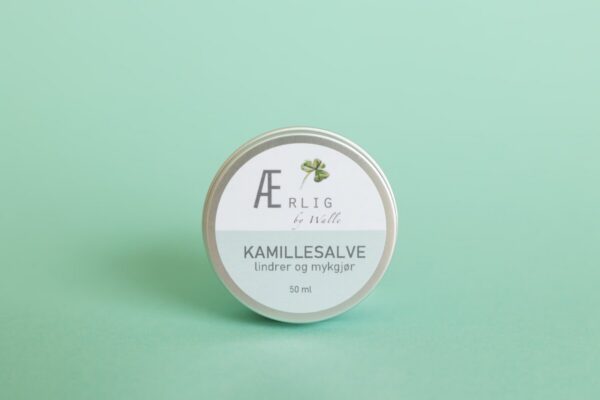 Ærlig by Walle Kamillesalve -næringsrik talgkrem med lindrande kamille